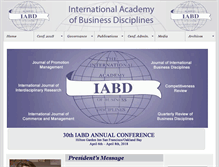 Tablet Screenshot of iabdnet.org
